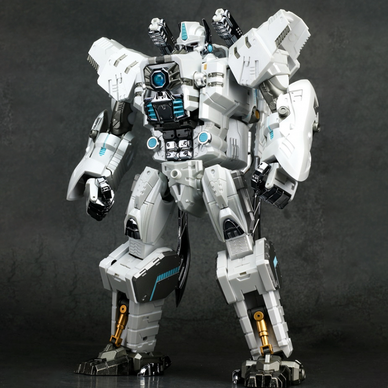 Generation Toy GT-10A Gorilla Optimus Primal Chrome White Version