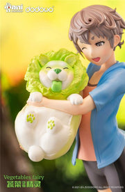 AniMester x Dodowo Vegetable Fairies Collection Sai and Cabbage Dog 1/7 Scale Figure