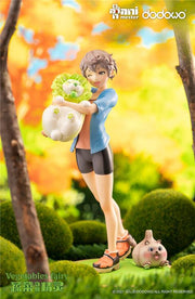 AniMester x Dodowo Vegetable Fairies Collection Sai and Cabbage Dog 1/7 Scale Figure