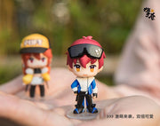QQspeed Qing Cang Yongtai Bai und Orange Q-Versionsfigur
