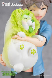 AniMester x Dodowo Vegetable Fairies Collection Sai and Cabbage Dog 1/7 Scale Figure