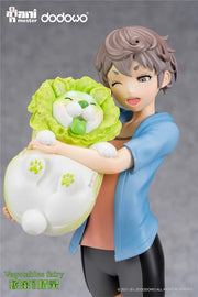 AniMester x Dodowo Vegetable Fairies Collection Sai and Cabbage Dog 1/7 Scale Figure