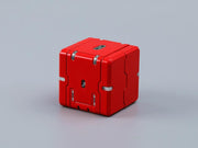 52TOYS MEGABOX MB 16 TUKURU Maßstabslose Actionfigur aus ABS-Legierung, roter Roboterwürfel