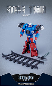Mechanic Toy &amp; Dr.Wu SA-01T Steve Train Bumblebee Hearts of Steel Thomas Version