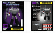 DX9 Toys X13D Mightron Megatron Damaged Version