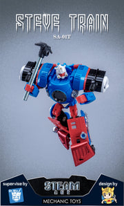 Mechanic Toy &amp; Dr.Wu SA-01T Steve Train Bumblebee Hearts of Steel Thomas Version