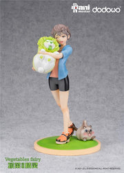 AniMester x Dodowo Vegetable Fairies Collection Sai and Cabbage Dog 1/7 Scale Figure