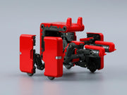 52TOYS MEGABOX MB 16 TUKURU Maßstabslose Actionfigur aus ABS-Legierung, roter Roboterwürfel