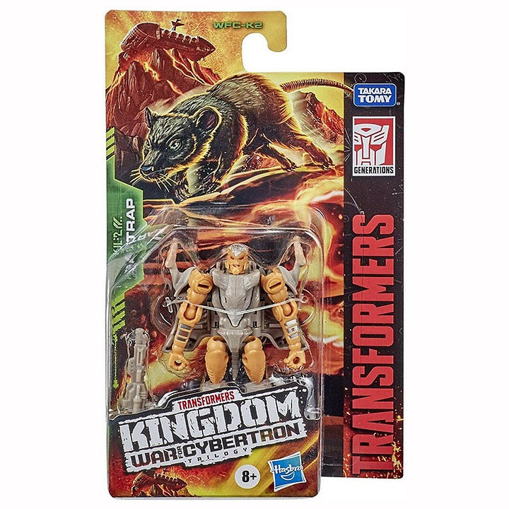 Hasbro Transformers Generations Kingdom: War for Cybertron Trilogy Rattrap Core Figura de acción
