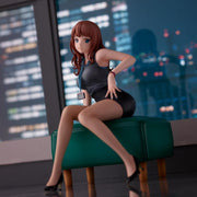 Union Creative Doushima Illustration Hokuro no Ooi Senpai OL-san Figure