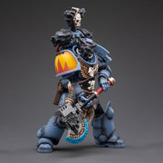 Joy Toy Warhammer 40K Space Wolves Brother Olaf Figur im Maßstab 1/18 