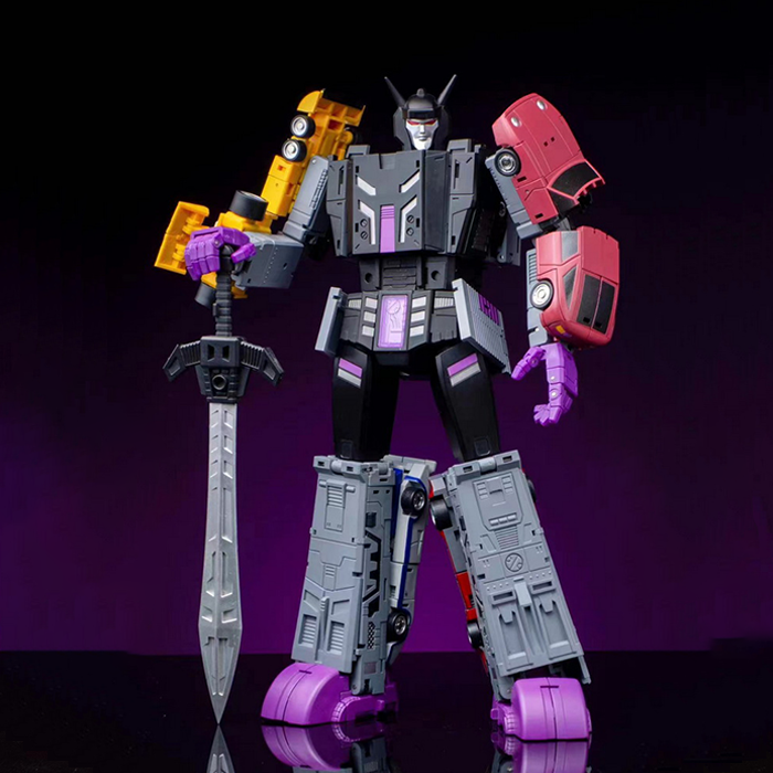 Conjunto de 5 (reedición) Magic Square MS-B34 Menasor Highway Overlord