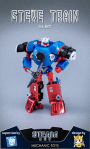Mechanic Toy &amp; Dr.Wu SA-01T Steve Train Bumblebee Hearts of Steel Thomas Version