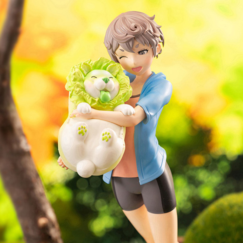 AniMester x Dodowo Vegetales Hadas Colección Sai y Cabbage Dog Figura a escala 1/7 