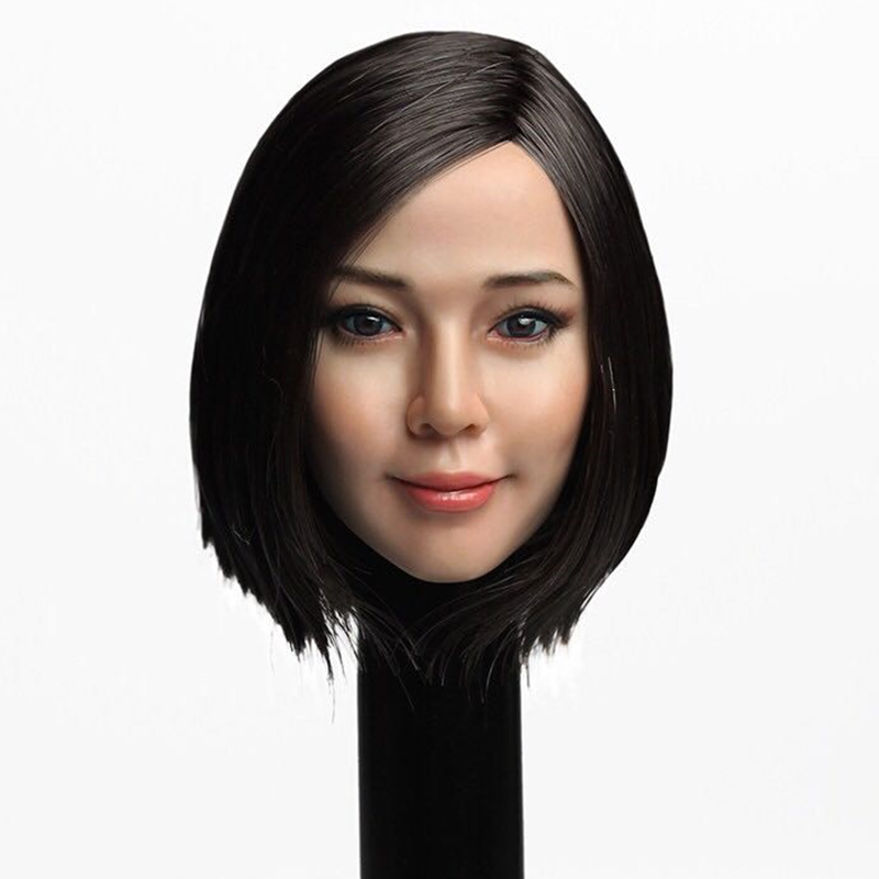Super Duck Asian Female 1/6 Scale Head Sculpt (SDH010B) 