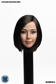 Super Duck Asian Female 1/6 Scale Head Sculpt (SDH010B)