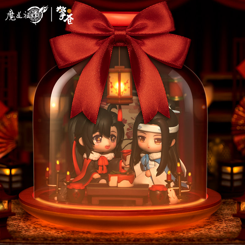 Mo Dao Zu Shi Qing Cang Wei Wuxian &amp; Lan Wangji setzen Weingenuss unter dem Mond Ver