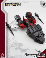 MechFansToys MF-27B Samurai Sixshot Black - Aoiheyaus