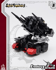 MechFansToys MF-27B Samurai Sixshot Black - Aoiheyaus