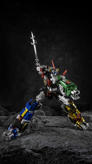 Lucky Cat Micro Cosmos MC-01S Elvis Voltron Version Métallique Set de 5 rééditions