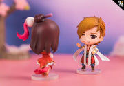 Figura de la versión Q de Blade &amp; soul Qing Cang Xiao Sihai y Nan Surou Q
