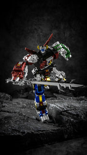 Lucky Cat Micro Cosmos MC-01S Elvis Voltron Version Métallique Set de 5 rééditions