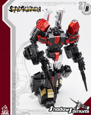 MechFansToys MF-27B Samurai Sixshot Black - Aoiheyaus