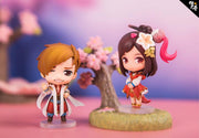 Figura de la versión Q de Blade &amp; soul Qing Cang Xiao Sihai y Nan Surou Q