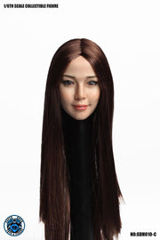 Super Duck Asian Female 1/6 Scale Head Sculpt (SDH010C)