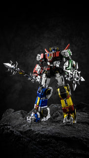Lucky Cat Micro Cosmos MC-01S Elvis Voltron Version Métallique Set de 5 rééditions