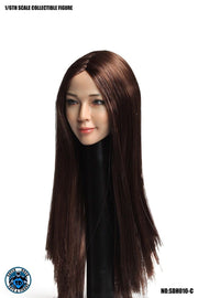 Super Duck Asian Female 1/6 Scale Head Sculpt (SDH010C)