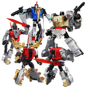 Black Mamba H6002-7B Dino Force Robot Force Volcanicus Combiner (5er-Set)