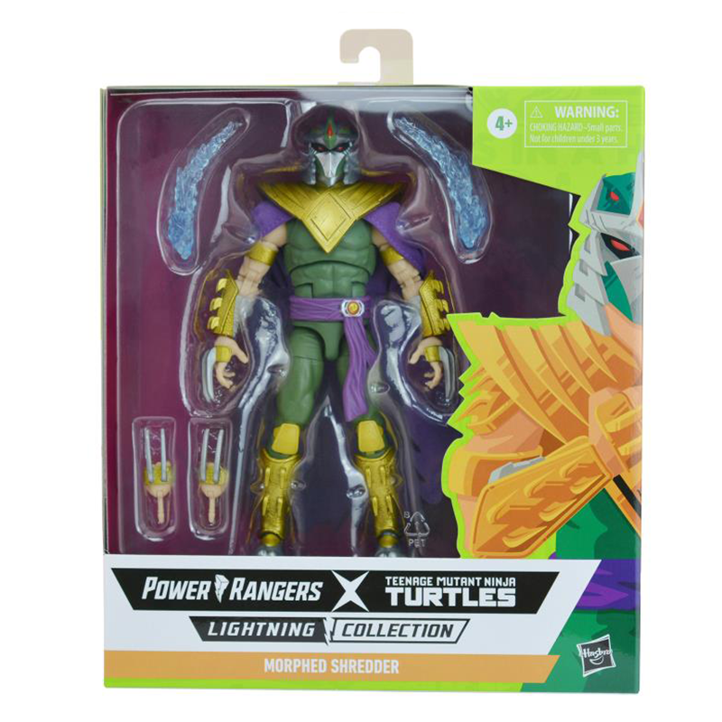 Hasbro Power Rangers X Teenage Mutant Ninja Turtles Lightning Collection Morphed Shredder 