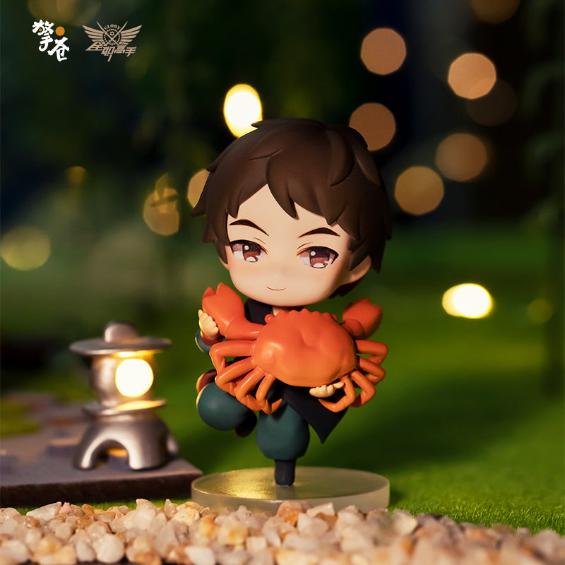 Der King's Avatar Anime Qing Cang Q Version Figur Han Wenqing/Desert Dust