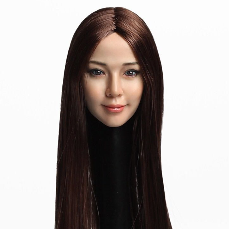 Super Duck Asian Female 1/6 Scale Head Sculpt (SDH010C) 