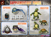 Fury Toys 1/12 Samurai Turtles Ergänzungsteile