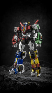 Lucky Cat Micro Cosmos MC-01S Elvis Voltron Version Métallique Set de 5 rééditions