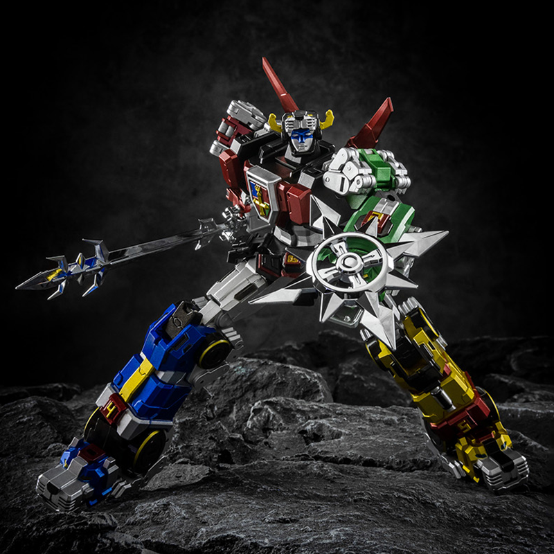 Lucky Cat Micro Cosmos MC-01S Elvis Voltron Version Métallique Set de 5 rééditions