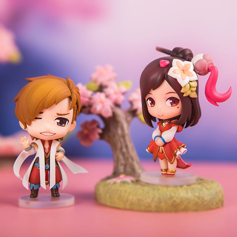 Blade &amp; Soul Qing Cang Xiao Sihai und Nan Surou Q-Versionsfigur