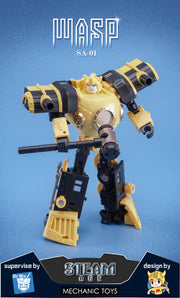Mechanic Toys &amp; Dr.Wu SA-01 Wasp Bumblebee Hearts of Steel Comic-Version