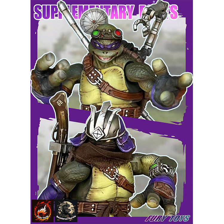 Fury Toys 1/12 Samurai Turtles Ergänzungsteile