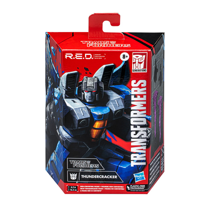 Hasbro Transformers RED [Diseño mejorado de robot] G1 Thundercracker
