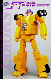 FansToys FT-31D Smokey Dragstrip Drag Strip Stunticons Menasor