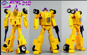 FansToys FT-31D Smokey Dragstrip Drag Strip Stunticons Menasor