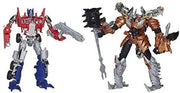 Voyager Class Optimus Prime Evasion Mode and Grimlock Set of 2 | Transformers 4 Age of Extinction AOE Platinum Edition | Hasbro