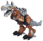Voyager Class Optimus Prime Evasion Mode and Grimlock Set of 2 | Transformers 4 Age of Extinction AOE Platinum Edition | Hasbro