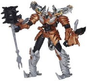 Voyager Class Optimus Prime Evasion Mode and Grimlock Set of 2 | Transformers 4 Age of Extinction AOE Platinum Edition | Hasbro
