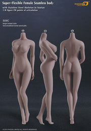 Tbleague Super-Flexible Female Seamless 1/6 Scale Suntan Large Bust Body (S09C)
