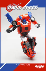 MechFansToys Mech Soul MS-25R Rapid Speed ​​Road Rage Edición limitada