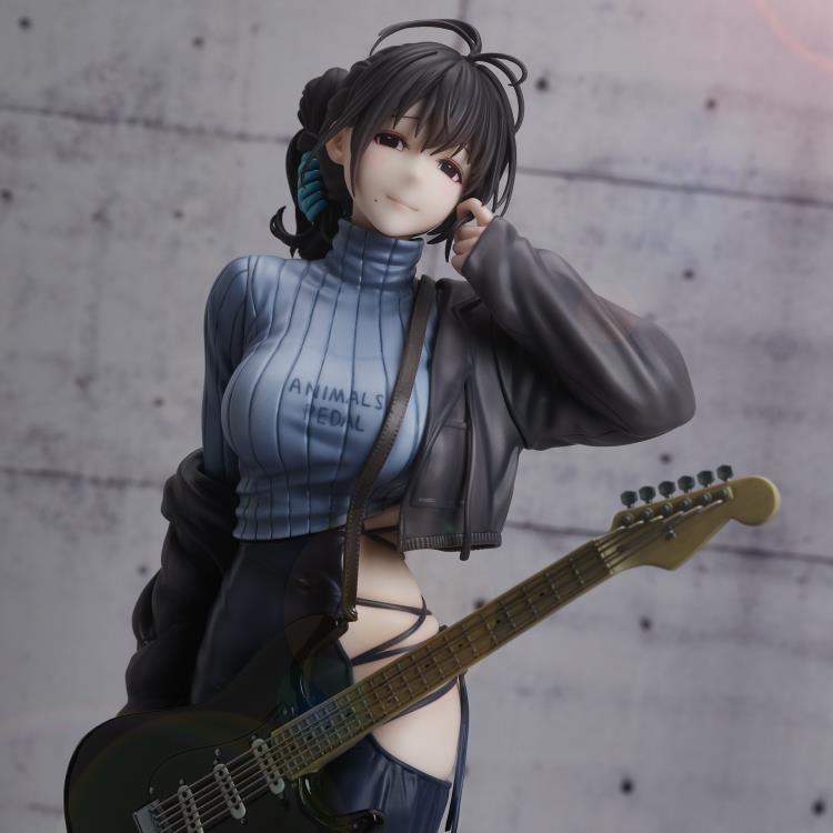 Union Creative hitomio Illustration Guitar MeiMei: Flower and Mirror (Backless Dress Ver.) Figura a escala 1/7